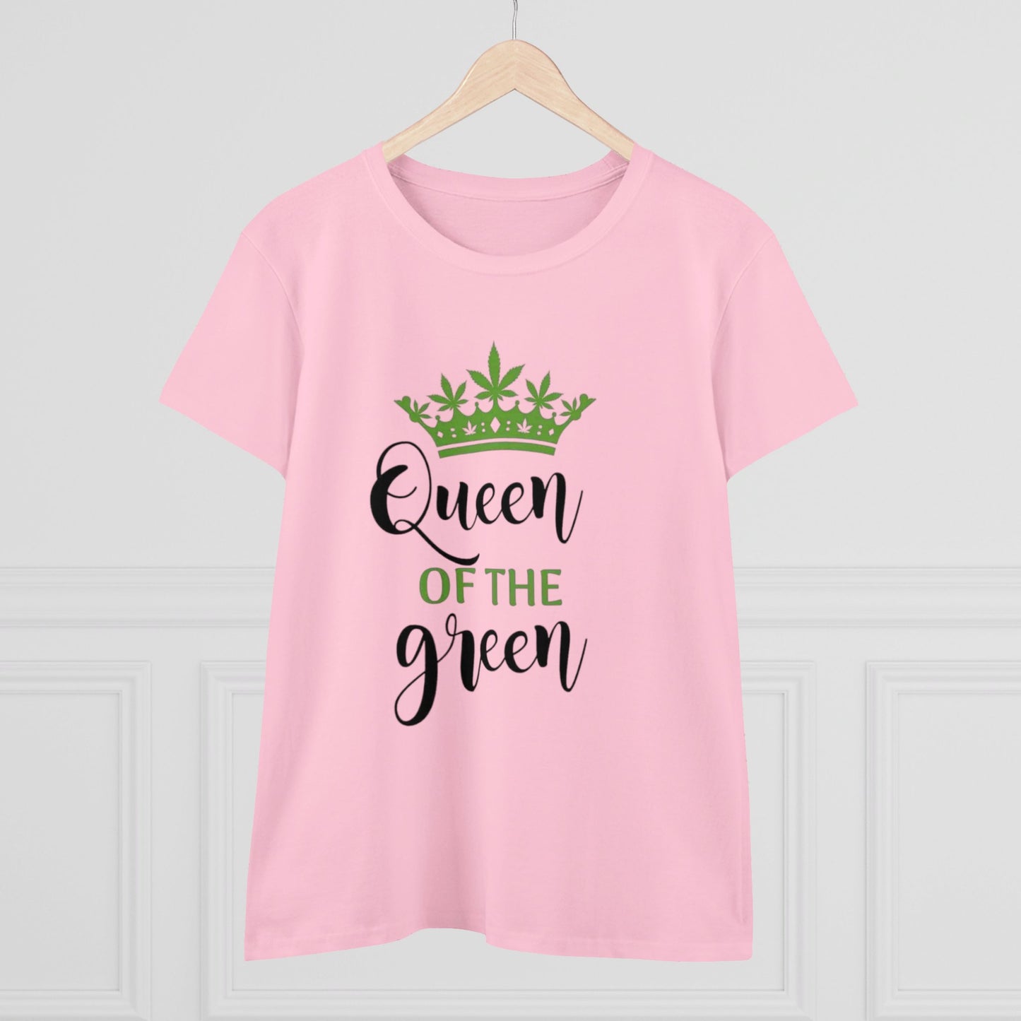 Queen of The Green Women's Midweight Cotton Tee