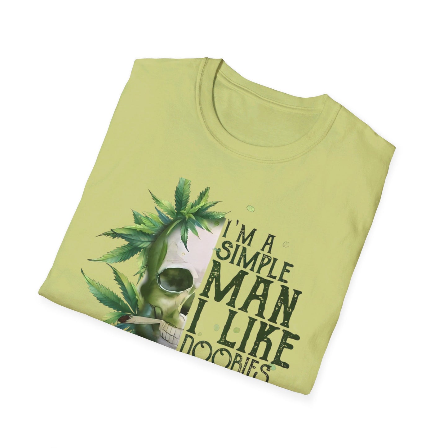 I'm A Simple Man I Like Doobies and Boobies T-Shirt