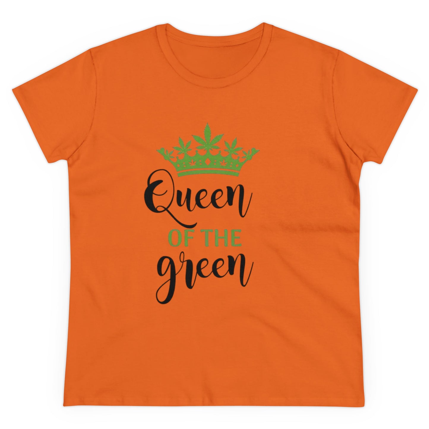 Queen of The Green Women's Midweight Cotton Tee