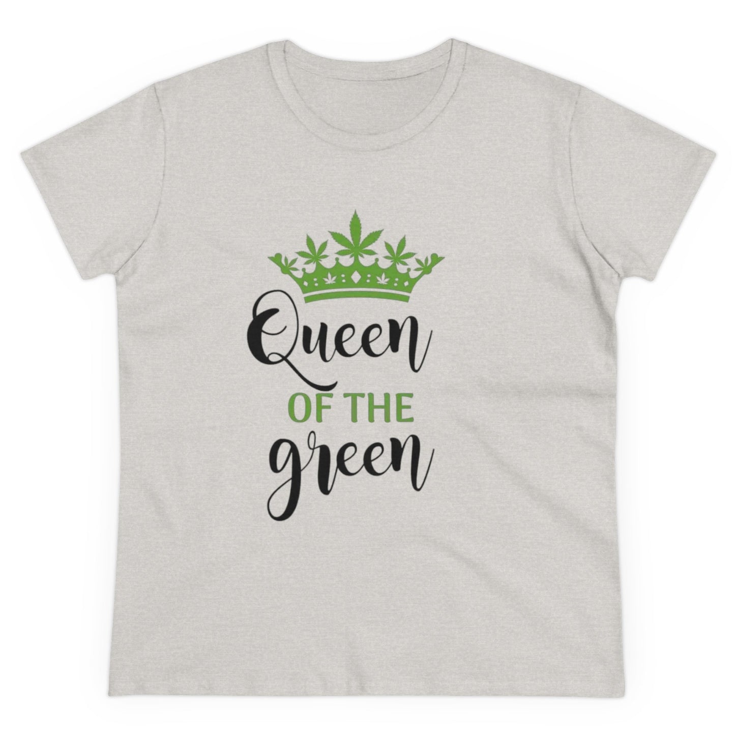 Queen of The Green Women's Midweight Cotton Tee