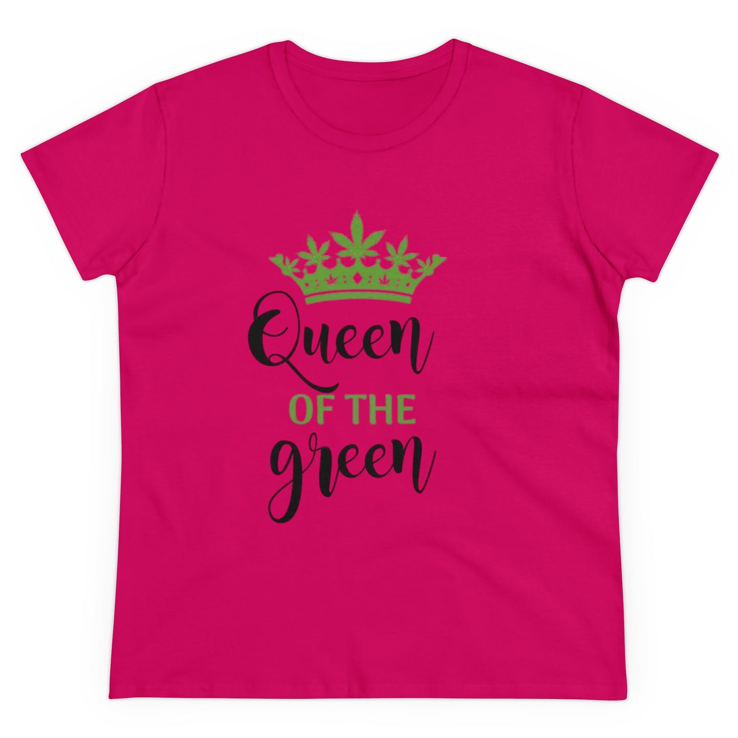 Queen of The Green Women's Midweight Cotton Tee