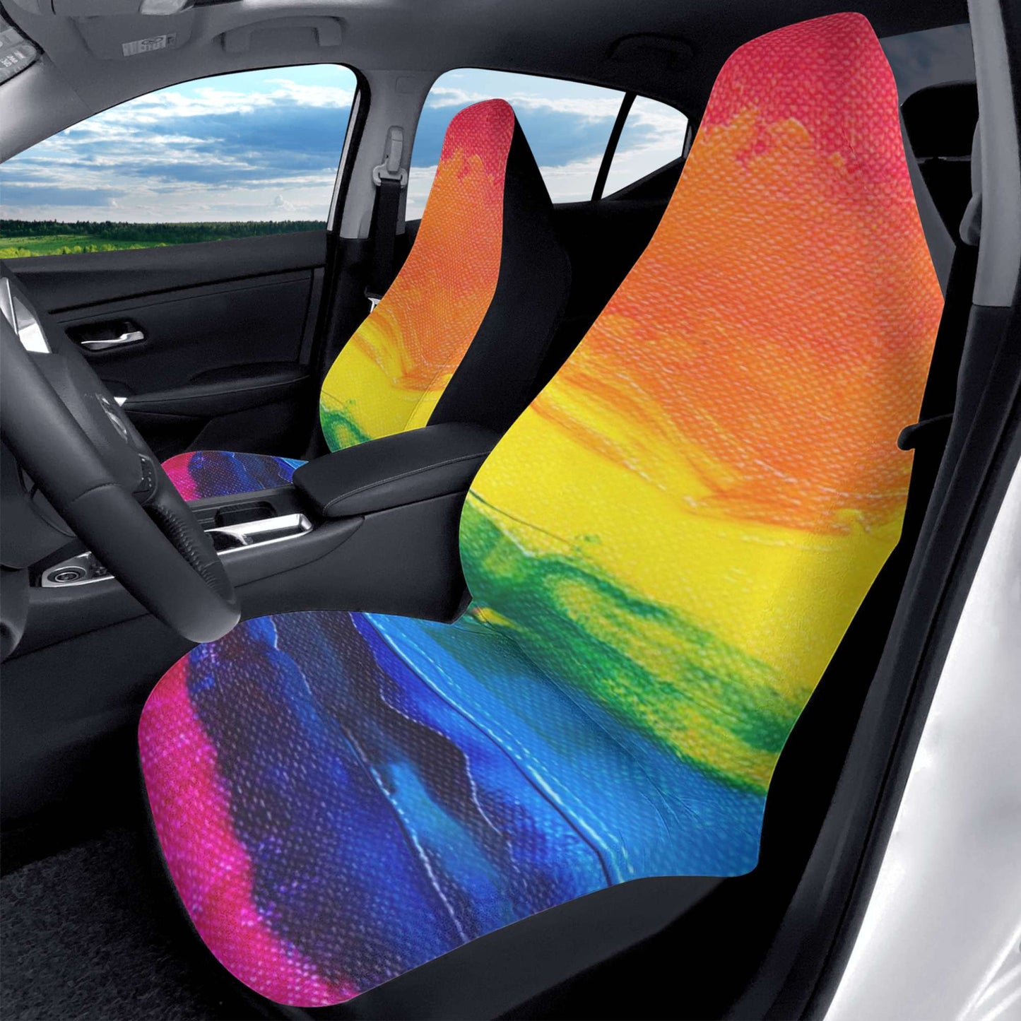 Watercolor Car Seat Covers