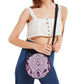 Crystal Moon Round Satchel Bags