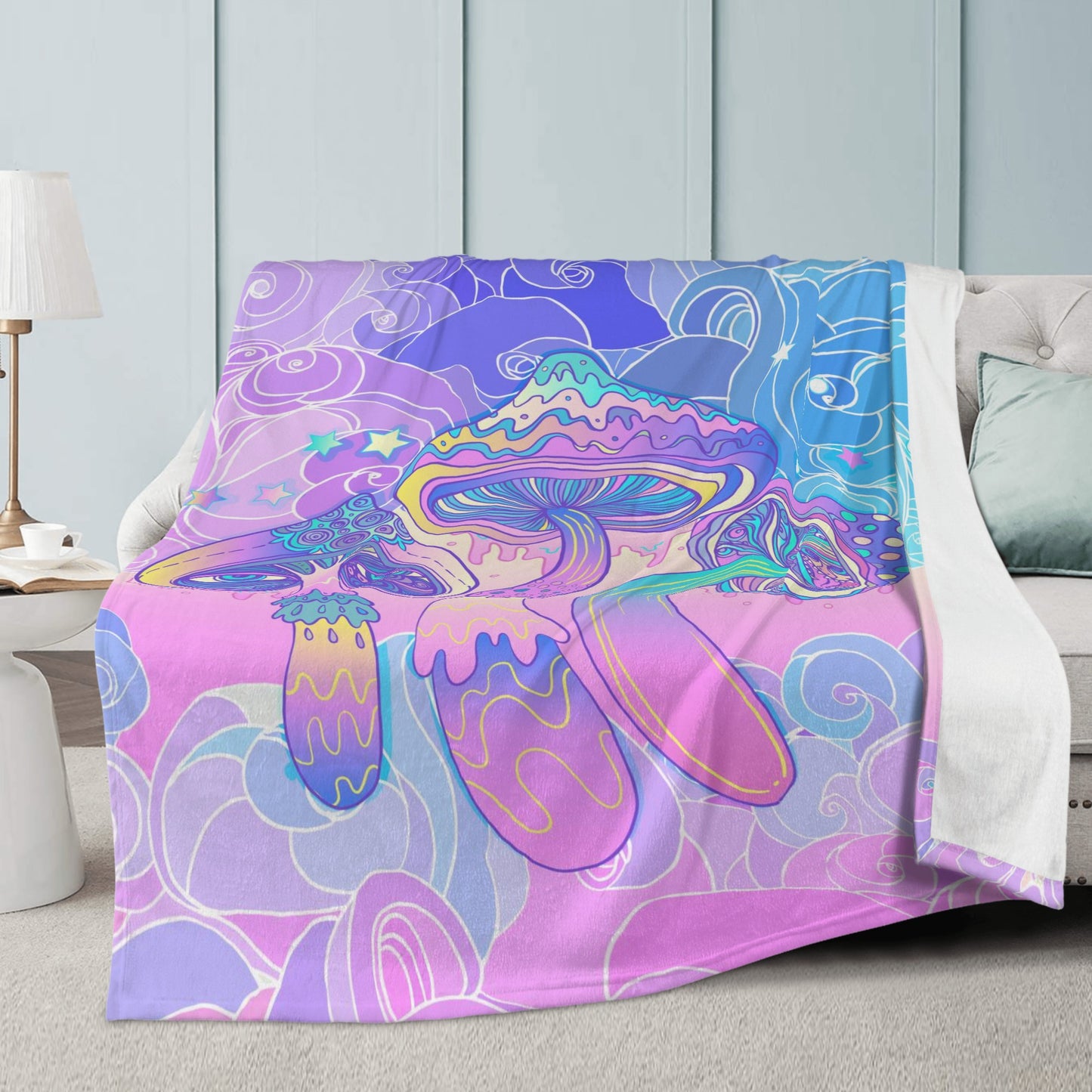 Pastel Fleece Blanket