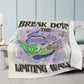 Break Down The Limiting Walls Fleece Blanket