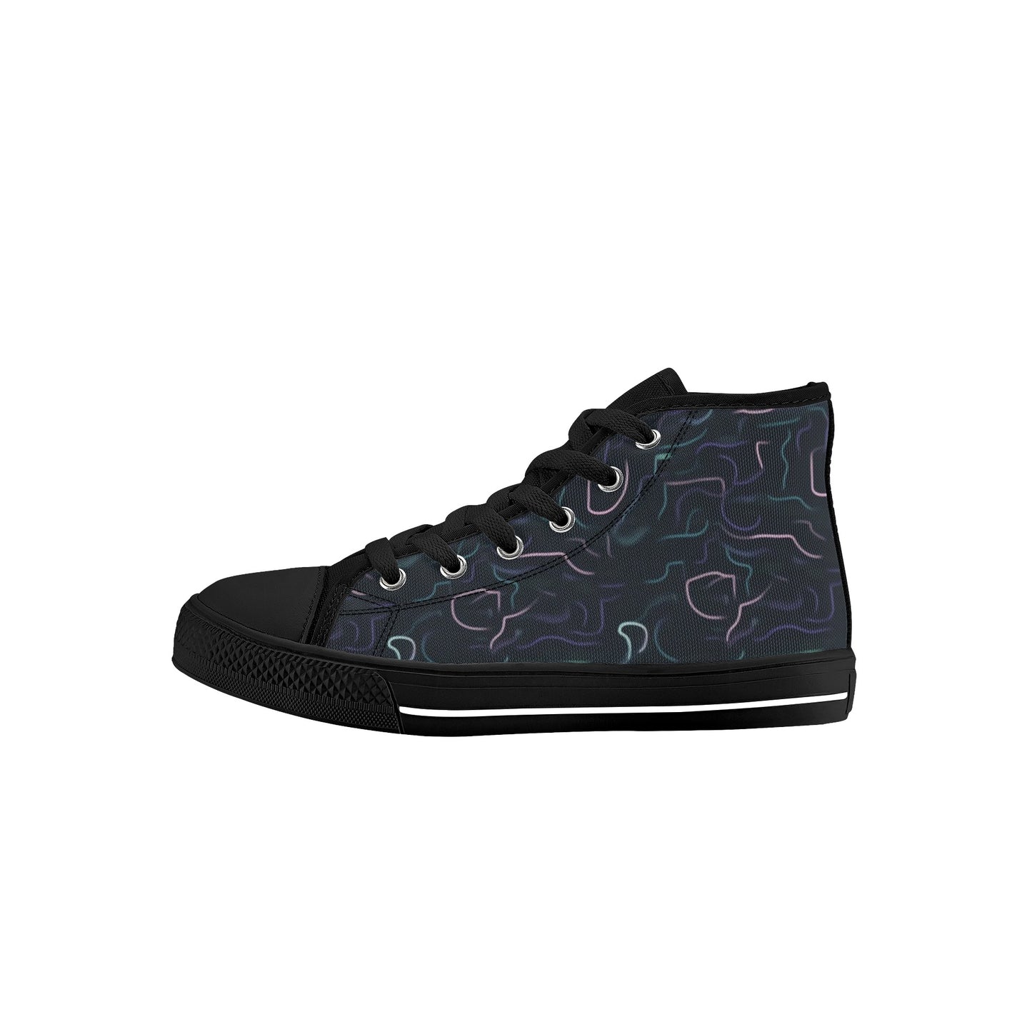 Avery Kids High Top Canvas Shoes