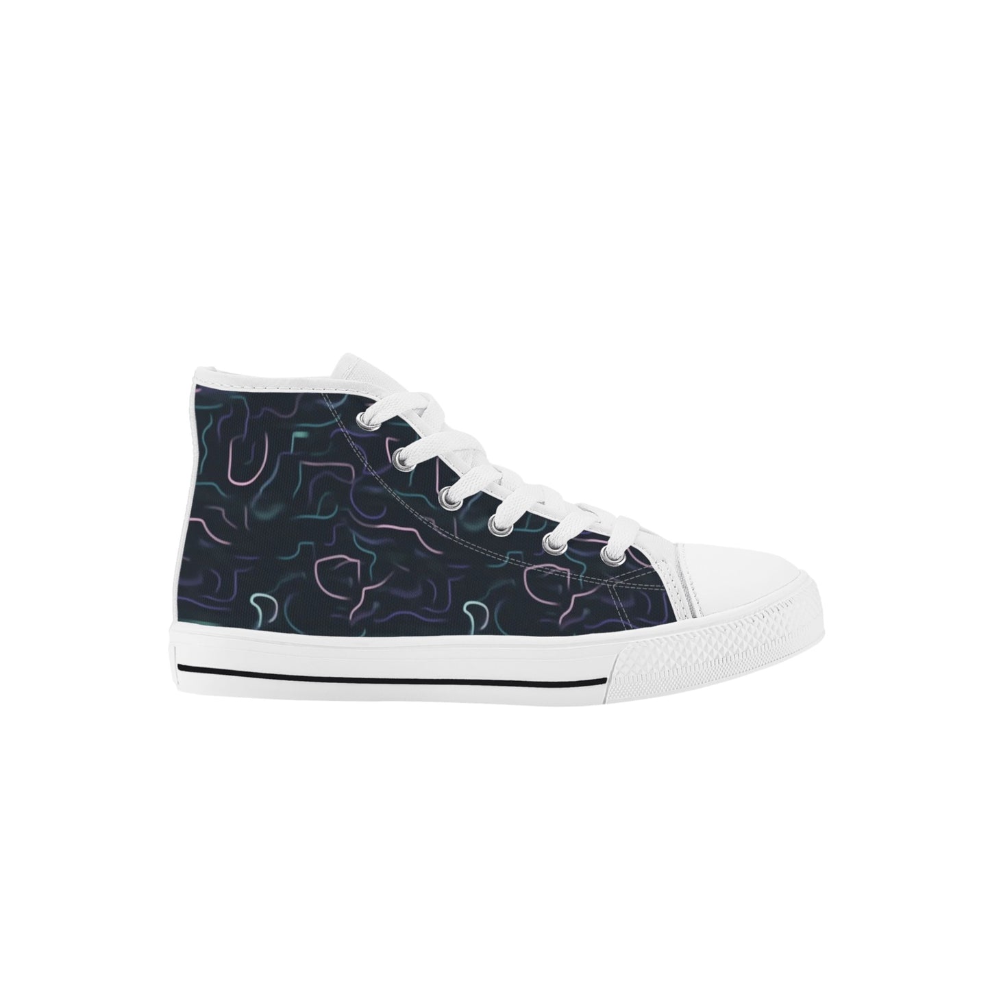 Avery Kids High Top Canvas Shoes