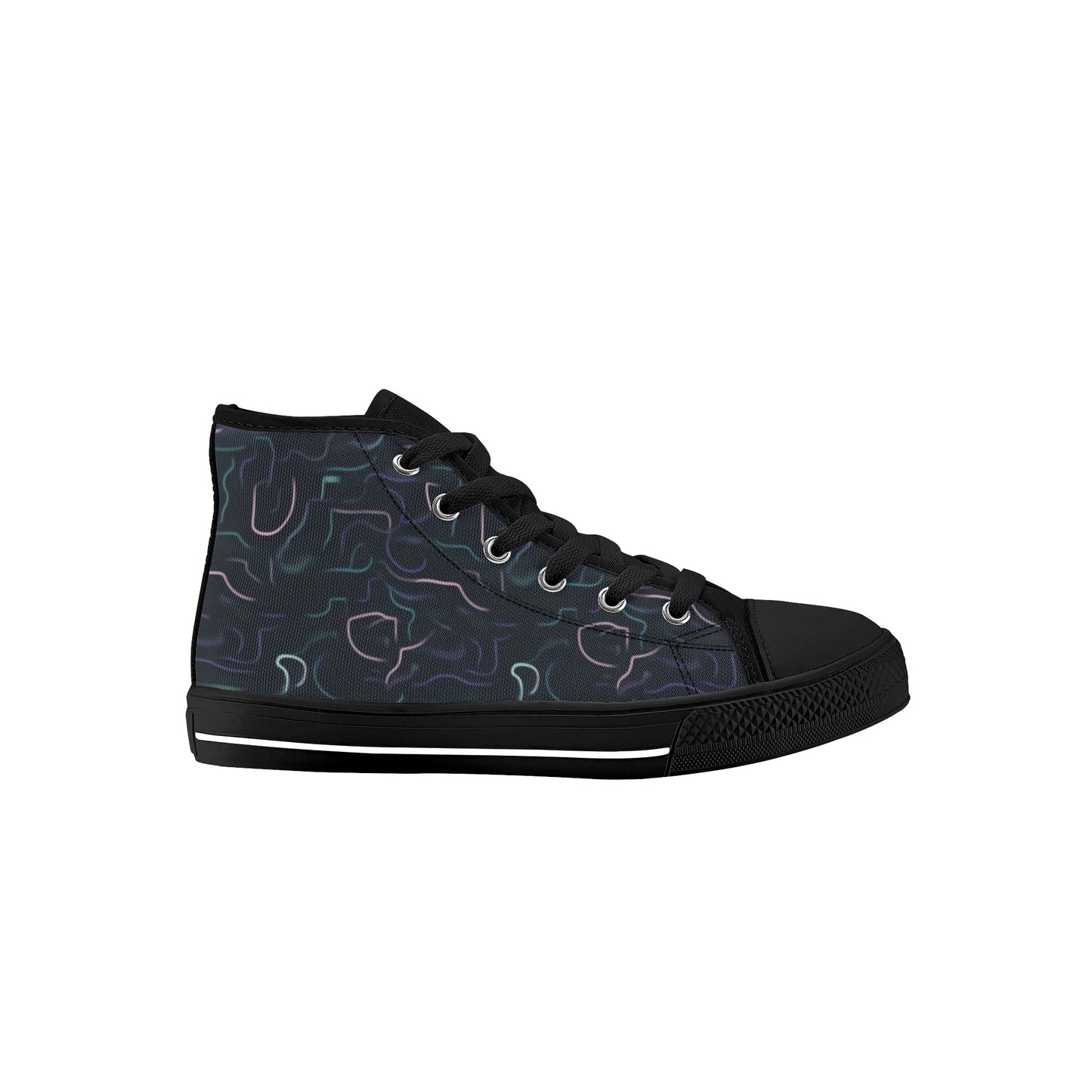 Avery Kids High Top Canvas Shoes