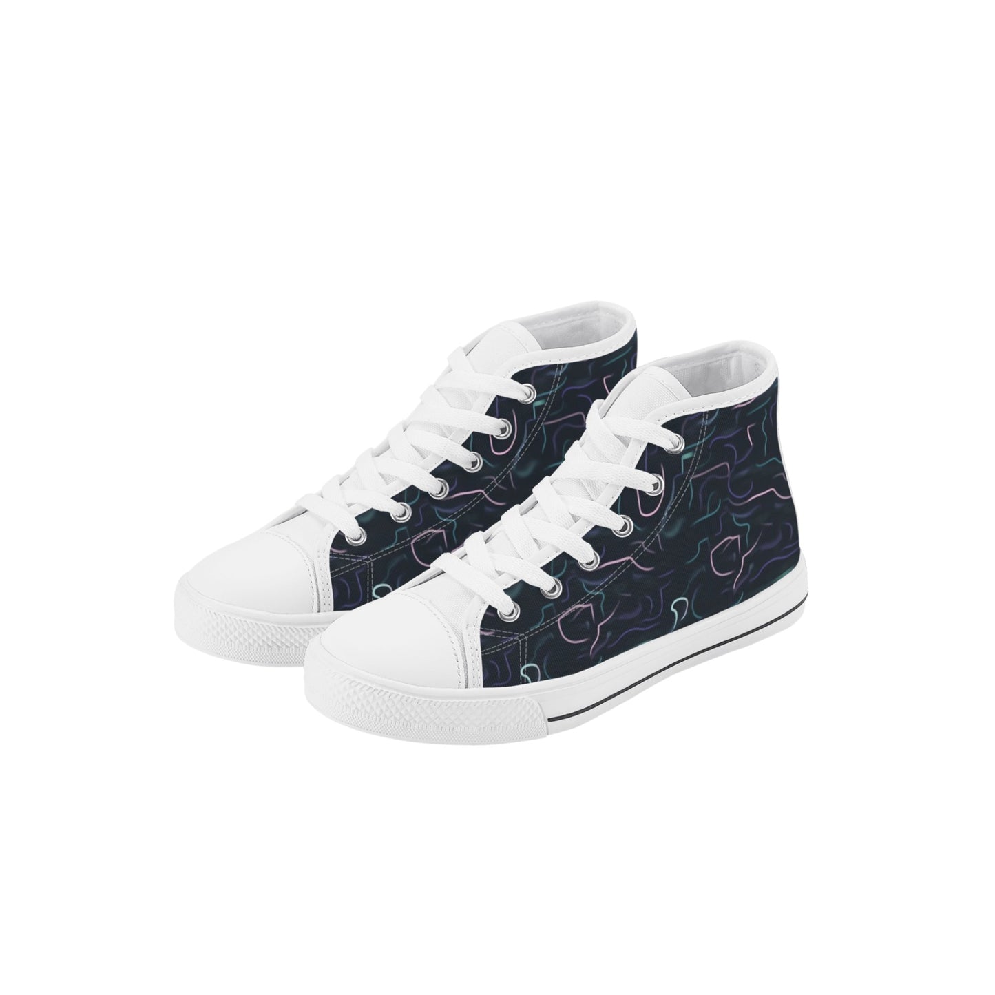 Avery Kids High Top Canvas Shoes