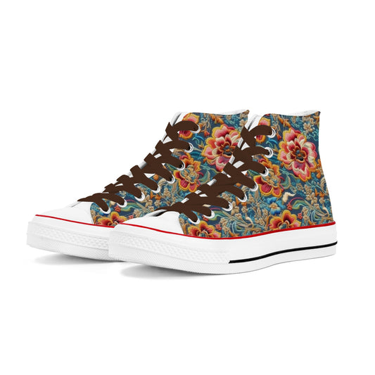 Naomi Womens Classic High Top Canvas Shoes