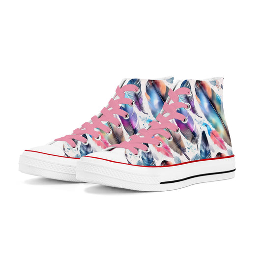 Light as a Feather Womens Classic High Top Canvas Shoes