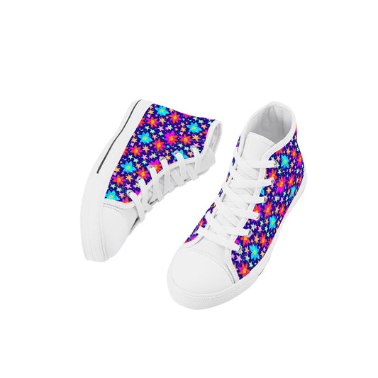 Randi Kids High Top Canvas Shoes