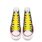 Tetris Mens Classic High Top Canvas Shoes