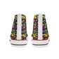 Tetris Mens Classic High Top Canvas Shoes