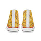 Honey Bee Mens Classic High Top Canvas Shoes