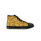 Honey Bee Kids High Top Canvas Shoes