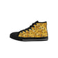 Honey Bee Kids High Top Canvas Shoes