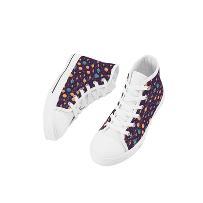 Planet Kids High Top Canvas Shoes