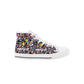 90s Speckle Kids High Top Canvas Shoes