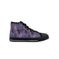 Watercolor Galaxy Kids High Top Canvas Shoes