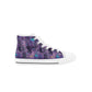 Watercolor Galaxy Kids High Top Canvas Shoes