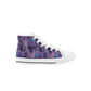 Watercolor Galaxy Kids High Top Canvas Shoes