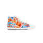 Dye of the Tie Kids High Top Canvas Shoes