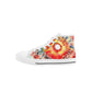 Eye of the Tie Kids High Top Canvas Shoes