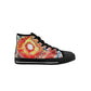 Eye of the Tie Kids High Top Canvas Shoes