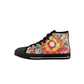 Eye of the Tie Kids High Top Canvas Shoes