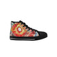 Eye of the Tie Kids High Top Canvas Shoes