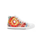 Eye of the Tie Kids High Top Canvas Shoes