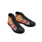 Eye of the Tie Kids High Top Canvas Shoes