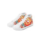 Eye of the Tie Kids High Top Canvas Shoes