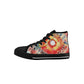 Eye of the Tie Kids High Top Canvas Shoes