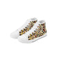 Animal Print Kids High Top Canvas Shoes