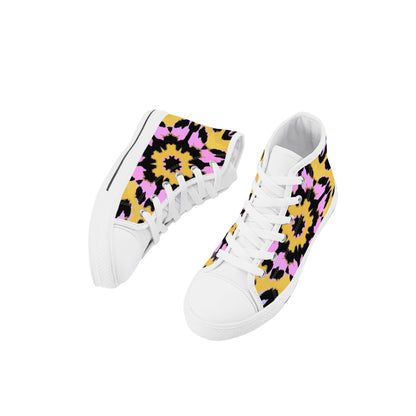 Sophy Kids High Top Canvas Shoes