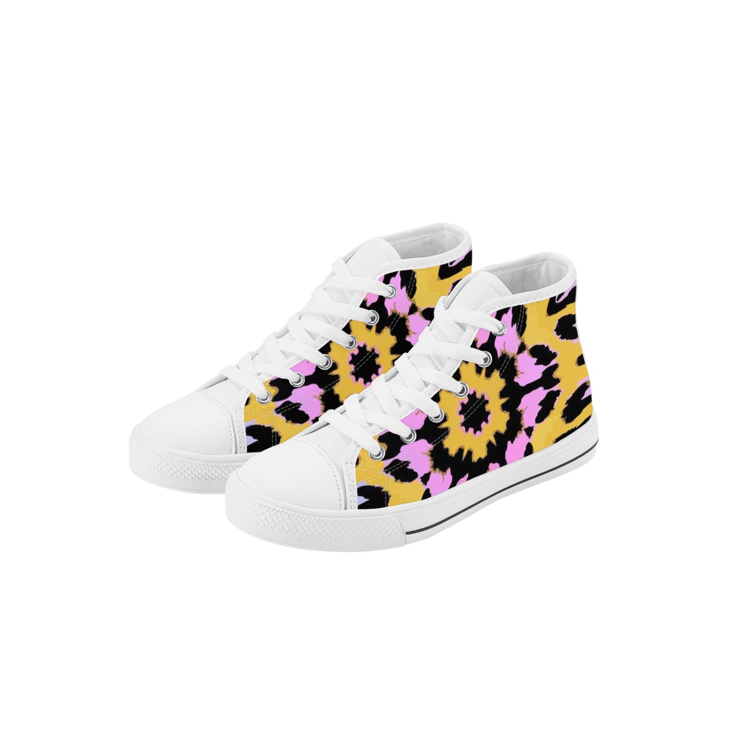 Sophy Kids High Top Canvas Shoes