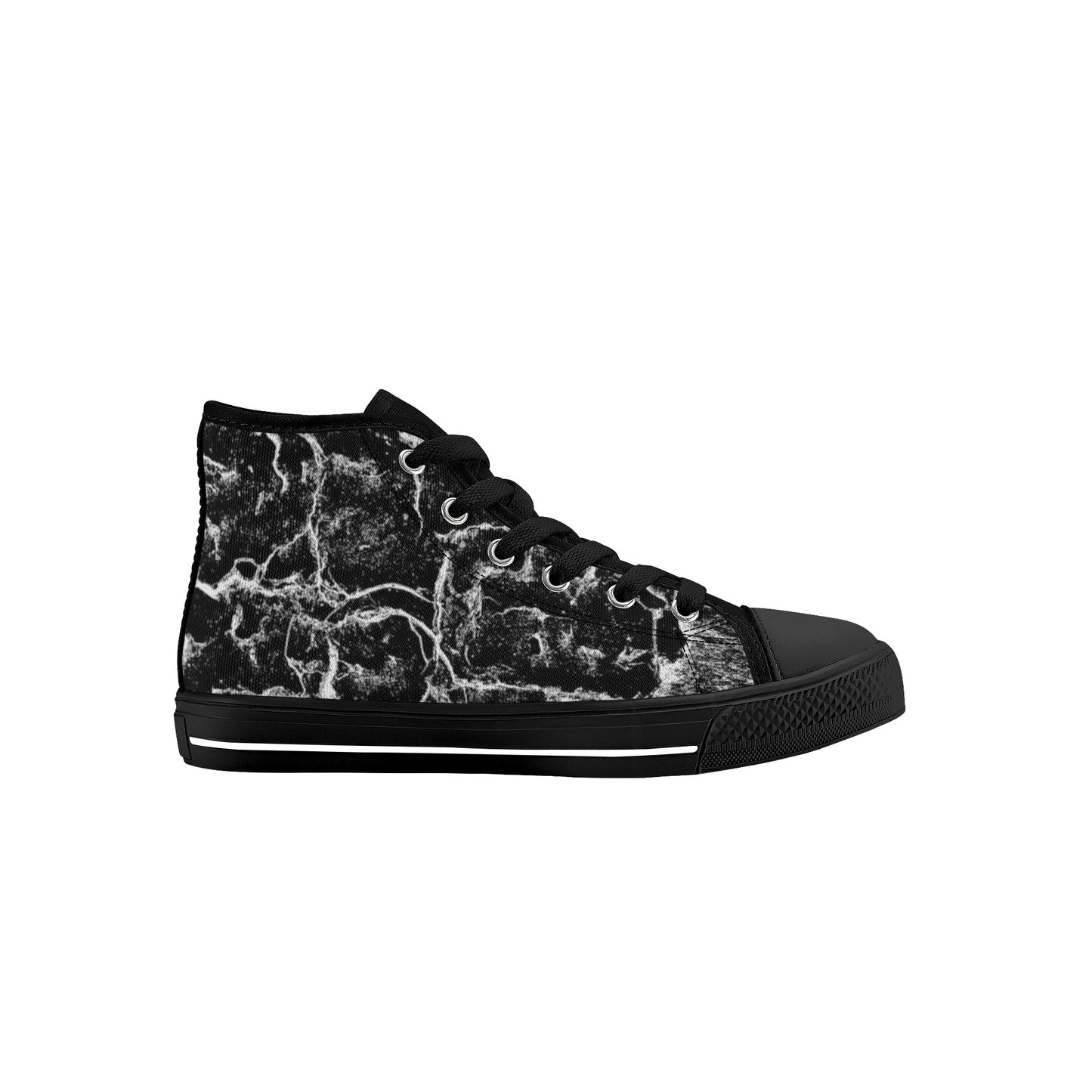 Gary Kids High Top Canvas Shoes