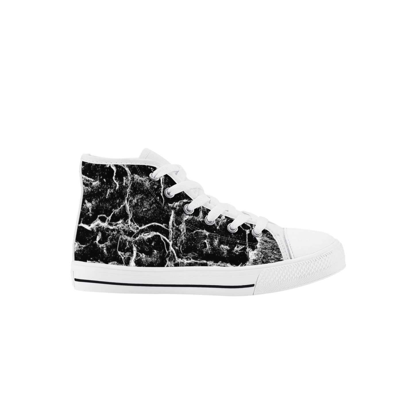 Gary Kids High Top Canvas Shoes