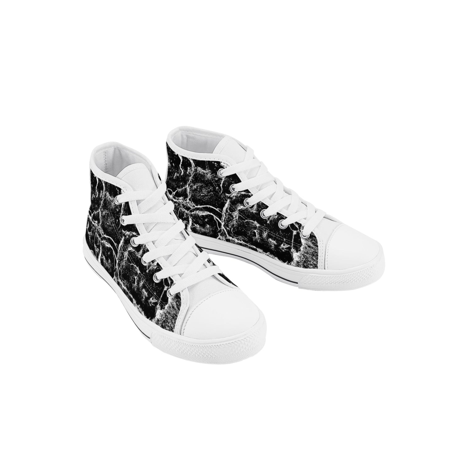 Gary Kids High Top Canvas Shoes