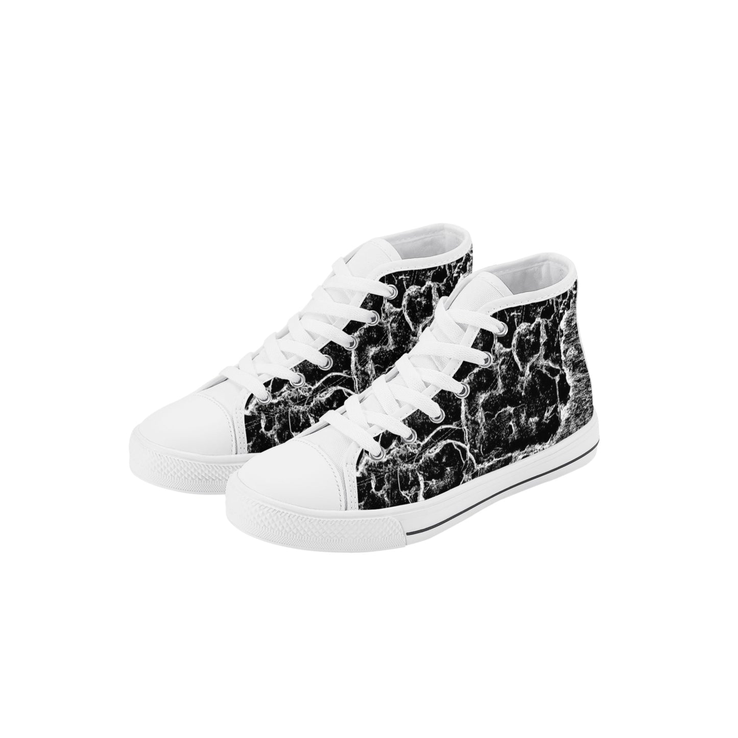 Gary Kids High Top Canvas Shoes