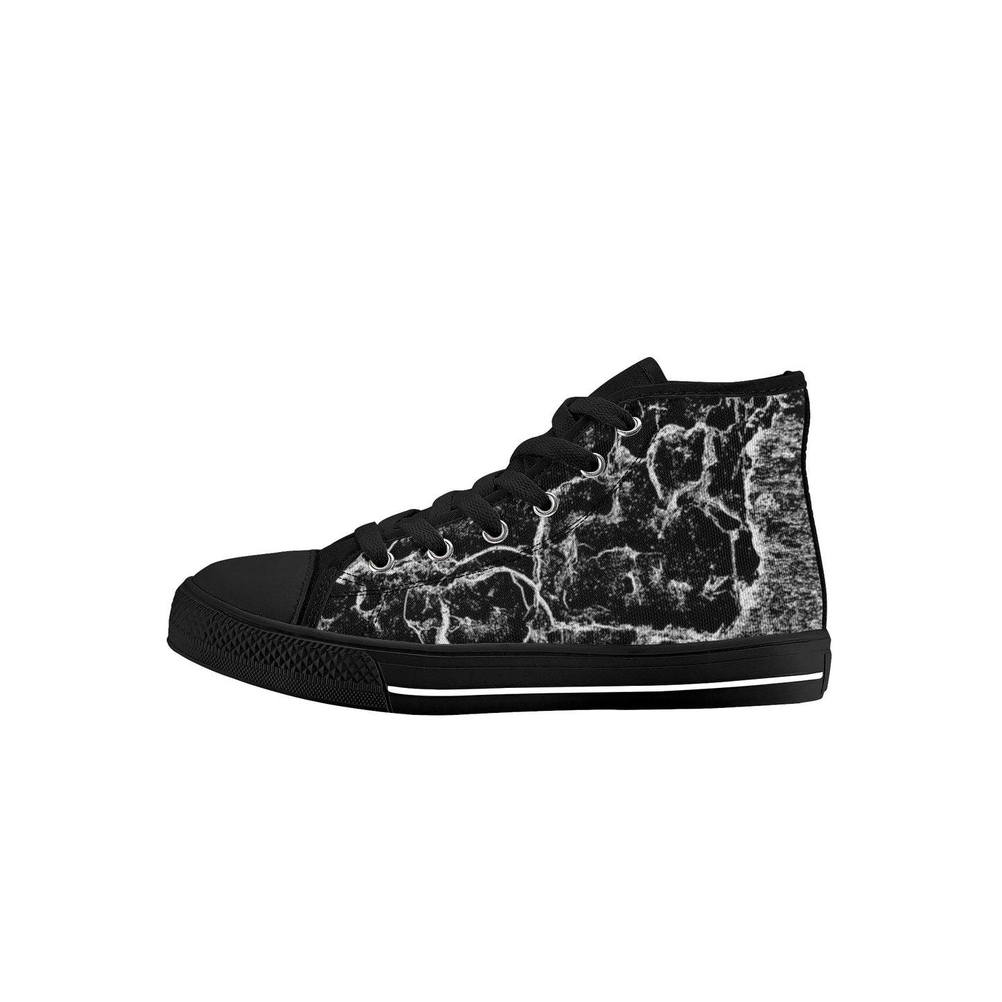 Gary Kids High Top Canvas Shoes