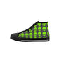 Alien Kids High Top Canvas Shoes