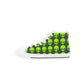 Alien Kids High Top Canvas Shoes