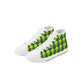 Alien Kids High Top Canvas Shoes