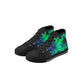 Neon Steve Kids High Top Canvas Shoes