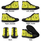 90s Pac Kids High Top Canvas Shoes