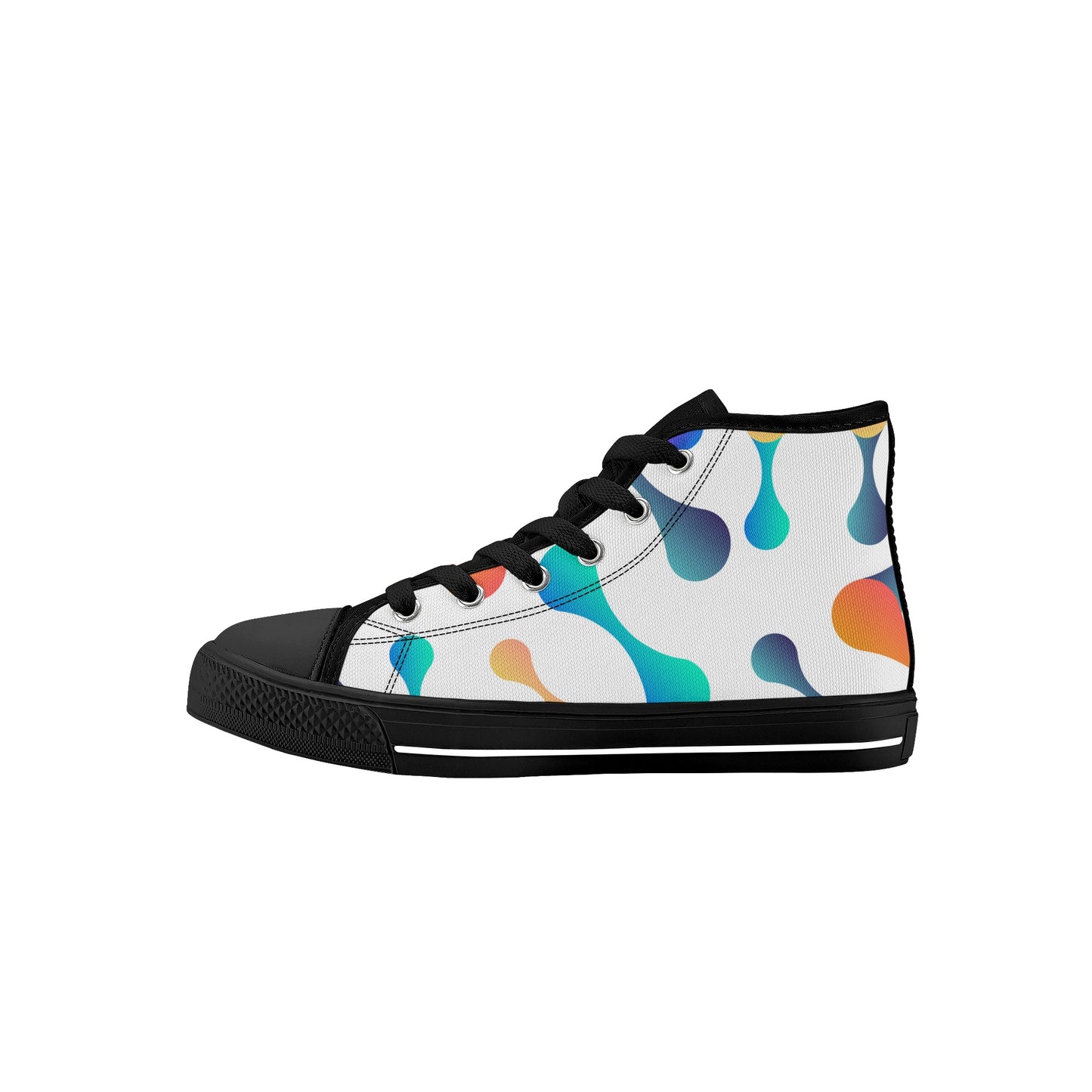 Frank Kids High Top Canvas Shoes