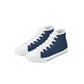 Denim Kids High Top Canvas Shoes